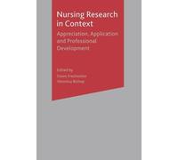 Dawn Freshwater Veronica Bishop Nursing Research in Context (Tascabile)