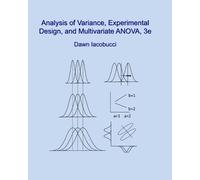 Dawn Iacobucci Analysis of Variance, Experimental Design, and Multiv (Tascabile)