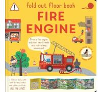 Dawn Machell Fold out floor- Fire Engine (Libro di cartone) Fold out floor