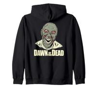 Dawn of The Dead Eyes Wide Zombie Felpa con Cappuccio