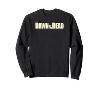Dawn of The Dead Eyes Wide Zombie Front & Back Felpa