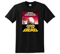 Dawn of The Dead T 4k bluray Cover 1978 Mens T-Shirt Unisex Graphic Black Tee Shirt L