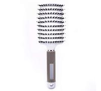 DawnDream Spazzola Donne Capelli Styling Brush Capelli Cuoio capelluto Massaggio Pettine setola in Nylon Donne Bagnato Ricci detailtrici Capelli Anti-statico Dritto Spazzola Capelli (Color : White)