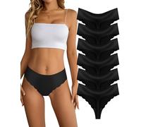 Dawnrole Perizoma Senza Cuciture per Donne Perizoma da Palestra Donna Invisibile Femminile, 6 Pezzi