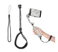 DAWRIS Cinturino da polso per fotocamera con vite 1/4 per DJI Osmo Mobile 7P - Cinturino da polso regolabile in nylon, compatibile con gimbal, action cam e stabilizzatore per smartphone