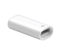 DAWRIS Connettore Adattatore per Apple Pencil 1st, Adattatore da USB C a Apple Pencil, Adattatore di Ricarica Cavo per Apple Pencil, Adattatore Caricatore iPencil, 1 Pezzo, Bianco