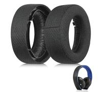 DAWRIS Cuscinetti auricolari di ricambio professionali per Sony PS5 Pulse 3D senza fili con tessuto traspirante e schiuma di alta qualità, cuscinetti di ricambio durevoli