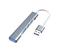 DAWTHTW Adattatore USB C/USB a 4 porte per 4 in 1 C/Dongle 3xUSB2.0+1xUSB3.0 per tastiere portatili