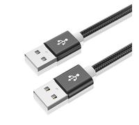 DAWTHTW Cavo di prolunga USB 2.0 Cavo dati ad alta velocità 480 mbps di ricarica USB 2.0 maschio a maschio estensione per laptop per pad di raffreddamento