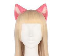 DAWTHTW Cosplay, Cerchietti con orecchie da gattino, per carnevale, feste, travestimenti, orecchie da diavolo, per ragazze