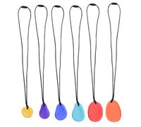Dawutocap 6pcs Pietre Sensoriali Strutturate Giocattoli Per Bambini Silenzioso Tattile Giocattoli Per Sollievo Lo Stress E Autismi Supportano Per Classi A Casa Noi
