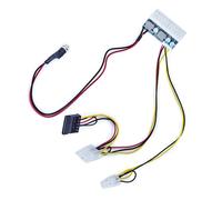 Dawutocap Convertitore di potenza a basso rumore da 260 W, DC12 V, con Easy 24 pin, guida la connessione per computer, potenza silenziosa, modulo di alimentazione