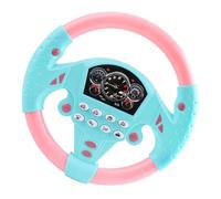 Dawutocap Giocattoli interattivi per volante per bambini con esperienza di guida realistica e suono di simulazione musicale per il sedile posteriore