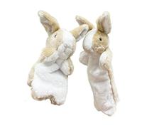 Dawutocap Marionette per animali domestici, conigli, set di marionette a mano, animali ripieni, giocattolo di peluche, dimensioni perfette per le mani dell'adulto del bambino