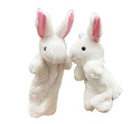 Dawutocap Marionette per animali domestici, conigli, set di marionette a mano, animali ripieni, giocattolo di peluche, dimensioni perfette per le mani dell'adulto del bambino