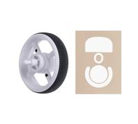 Dawutocap Rotella di scorrimento per gaming, puleggia con piedini lisci, adesivi per GProX Superlight