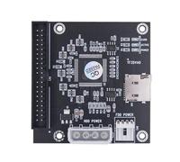 Dawutocap Scheda di memoria Adattatore Scheda di Memoria Su 3 5 Pollici 3 5 "44Pin Hard Drive Adattatore Scheda Driver Per Laptop Notebook IDE