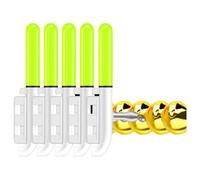 Dawutocap Sicuro Pesca Luce Rame Campane Profondità Mare LED Morsi Indicatori Acqua Salata Acqua Dolce Notte Attrezzatura Da Pesca Con Campane Di Rame