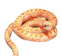 Dawutocap Vita di serpente realistica come giocattolo di peluche da 100 cm, pratico giocattolo di serpente per diverse decorazioni per la casa