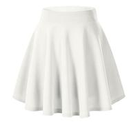 Dawwoti Gonna Corta da Donna, Mini Gonna A Piede Piegata A Pieghe Sciolte, Gonne Casual Taglie Forti