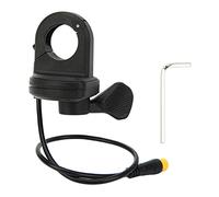 DAXJEROL Acceleratore a pollice per bicicletta elettrica, acceleratore senza fili per bici con spina impermeabile, grilletto di controllo della velocità reattivo per manubrio da 22,2 mm,