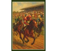 Day at the Races Journal II: 6x9, 100 page lined journal for Men & Women of All Ages: Beautiful watercolor images of horse scenes to capture all of your 2026 notes and memories