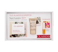 Day Cream Clarins Nutri-Lumiére Gift Set 60+ 50Ml Daily Facial Cream Nutri-Lumiére 50 Ml + Night Facial Cream Nutri-Lumiére 15 Ml + Lip Comfort Oil 1,4 Ml Per Donna Night Skin Cream(Day Cream)