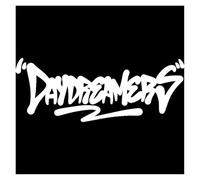 DAY DREAMERS Adesivo Cool Personalità Auto Finestrino Paraurti Parabrezza Moto Carrozzeria Parete Decalcomania Decorativa Accessorio Vinile(White,33.3x12.6cm)