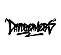 DAY DREAMERS Adesivo Cool Personalità Auto Finestrino Paraurti Parabrezza Moto Carrozzeria Parete Decalcomania Decorativa Accessorio Vinile(Black,24x9cm)