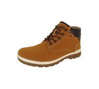 Day Five Stringate Casual da Uomo Caviglia Stivale Lavoro Scarpe, Giallo, us