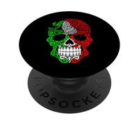 Day of the Dead Dia de los Muertos Mexican Skull Mexico PopSockets PopGrip Adesivo