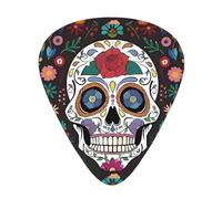 Day Of The Dead - Plettri per chitarra, 12 pezzi, accessori per ukulele, basso