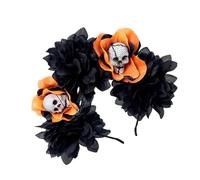 Day Of The Deads Copricapo Teschio Fiore Corona Fascia Halloween Cincos Des Mayoes Party Costumi Per Le Donne Regali Fiore Corona Fascia