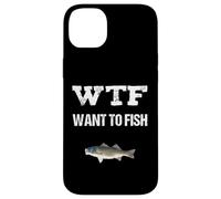 Day Off WTF Vuoi Pescare Divertente Umorismo Pesca Custodia per iPhone 14 Plus