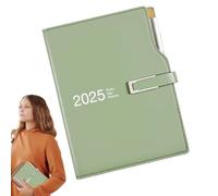 Day Planner 2025, A6 Weekly Planner, 2025 Planner Calendar, Daily Planner with Pen, Weekly Appointment Book, Daily Task Planner, Weekly Planner for Tasks, 2025 Appointment Book, A6 Daily Notebook