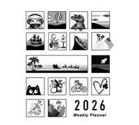 Day Planner with quotes, funny holidays and a few meaningful things to read