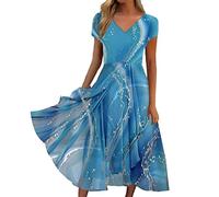 Day Prime Deals Today 2024 Abiti Lungo Cerimonia Vestitino Nero Corto Chemisier Donna Elegante Vestiti Lunghi Donna Estivi Morbidi Abiti Midi Donna Cotone Abito da Sera Donna Lungo Nero My Orders