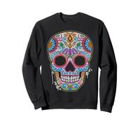 Day The Dead Skull Mexicans Traditions Dia De Los Muertos Felpa