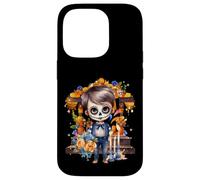 Day The Dead Sugar Skull Dia De Los Muertos Men Women Costum Custodia per iPhone 14 Pro