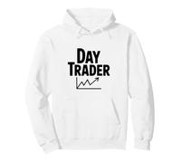 Day Trader Life: trambusto Duro e profitto Quotidiano Felpa con Cappuccio