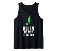 Day Trader Meme Stonks Life Diamond Mani Grafici sui Pulcini Canotta