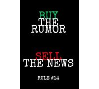 Day Trading Journal Notebook: Guided Journal With Prompts, Follow Trading Rules, Track Emotions & Discipline | 6x9, 201 Pages for Daily Trade ... Futures: buy the rumor sell the news