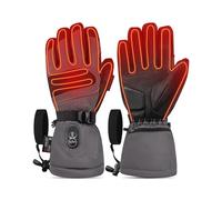 day wolf Guanti riscaldabili con batteria per uomo e donna - fino a 10 ore di calore e impermeabile, ricarica rapida USB-C PD, Thinsulate, touch screen, per sci ed escursionismo