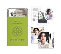 DAY6 - 8th Mini Album [FOUREVER] (Platform Album NEMO VER. - GREEN VER.) QR Card + Photocard + Message Card + Ornament + 4 Extra Photocards