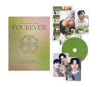 DAY6 - 8th Mini Album [FOUREVER] (STANDARD VER. - GREEN VER.) Photobook + Photo Sticker + Index Sticker + Unit Photocard + Original Ticket + Photocard + Mini Poster + CD-R + 4 Extra Photocards