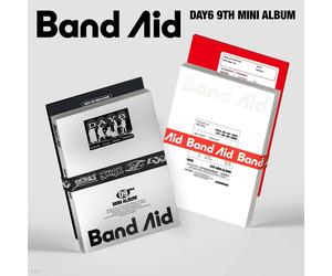 DAY6 9th Mini Album Band Aid ROCK BAND Ver. CD + P. Book + P. Card +...