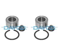DAYCO 2x Cuscinetto Ruota Mozzo Assale Posteriore per Dacia Duster Renault Hm
