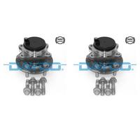 DAYCO 2x Cuscinetto Ruota Mozzo Assale Posteriore per Ford Mondeo V Torneo Cf Ce