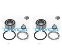 DAYCO 2x Cuscinetto Ruota Mozzo Asse Ant. per Renault Kangoo Grand KW0 1 FW0 1