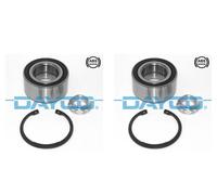 DAYCO 2x Cuscinetto Ruota Mozzo Asse per BMW X3 3er Cabriolet E83 E46 E36